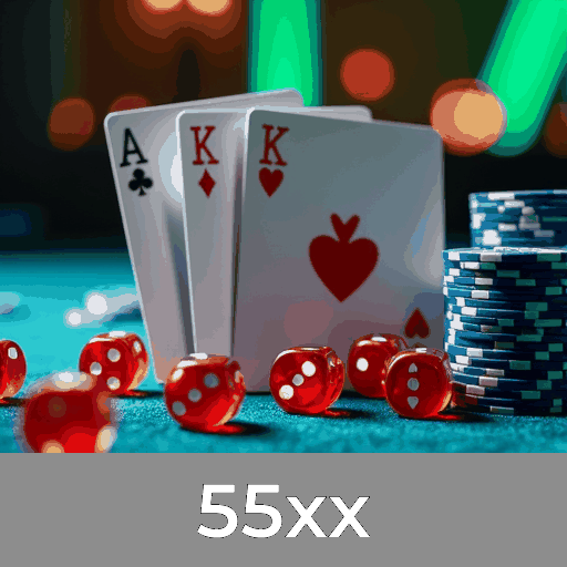 55xx: Cassino Realista com Jogos de Mesa Ao Vivo